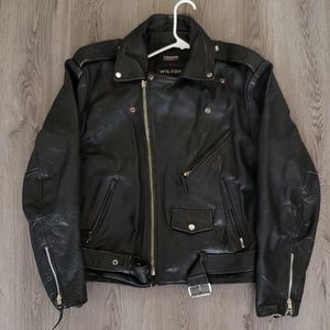 Wilson's leather motorcycle jacket